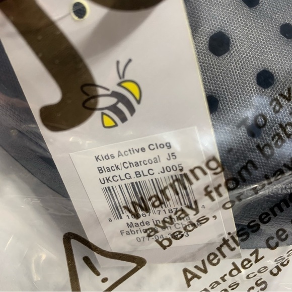 NEW Joybees Kids' Dylan Slip-On Crocs Slippers Water Shoes - Picture 7 of 11